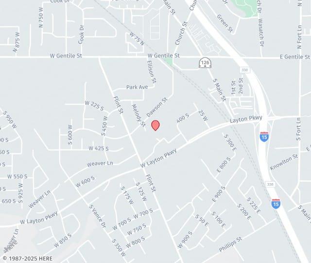 Location Map: 425 S 100 W Layton, UT 84041
